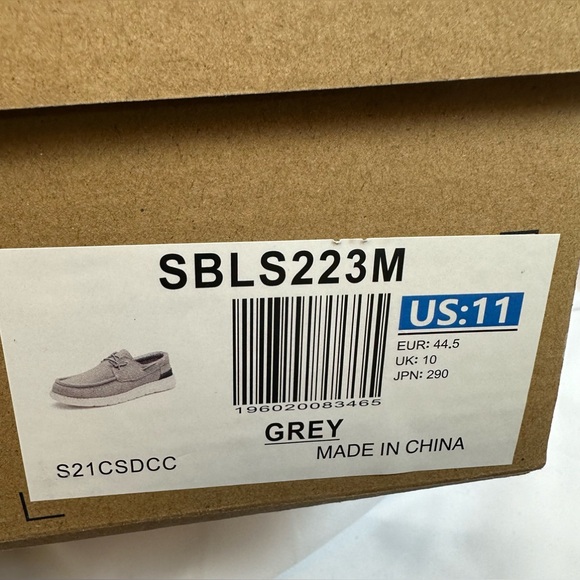 NWT Bruno Marc Men’s Slip-on Canvas Loafers/ Size 11 - Picture 13 of 14